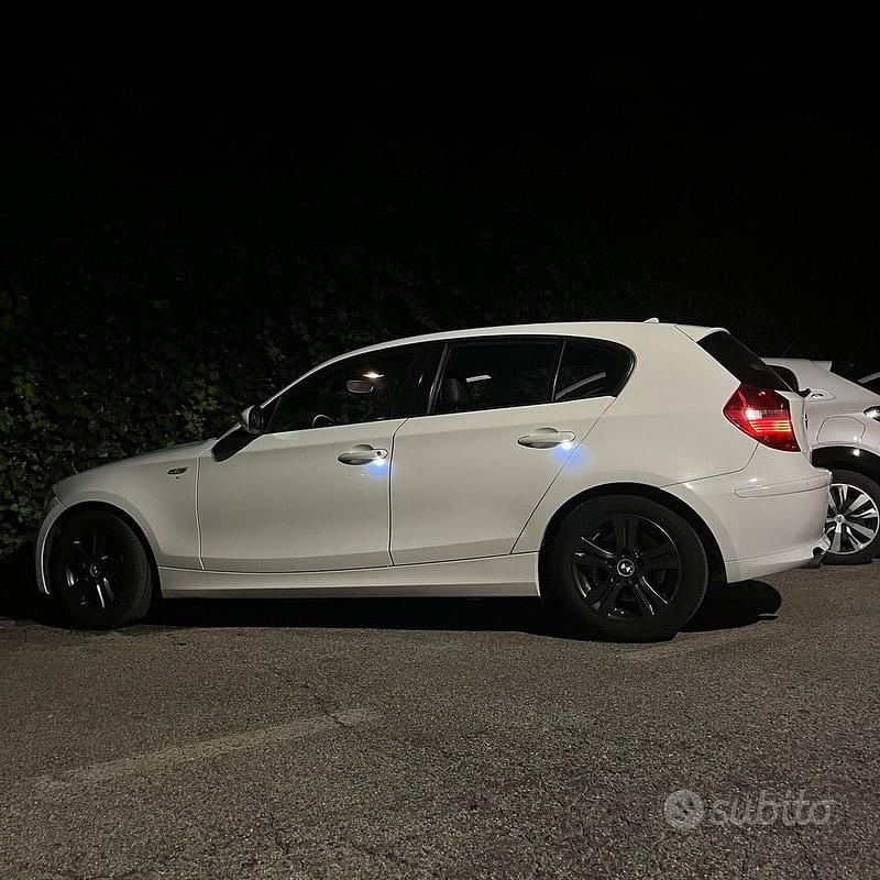 Usata BMW 118 M Sport 143 CV (105 kW) 2008 Bianco Utilitaria