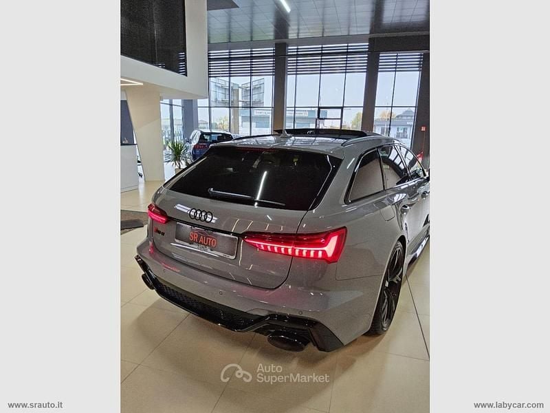 Usata Audi RS6 600 CV (441 kW) 2020 Grigio Station wagon
