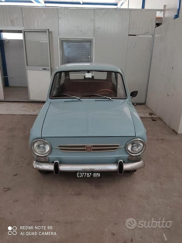 Usata Fiat 850 1970 Blu Utilitaria