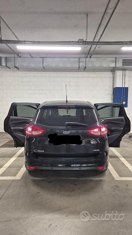 Usata Ford C-MAX 90 CV (66 kW) 2016 Nero Monovolume