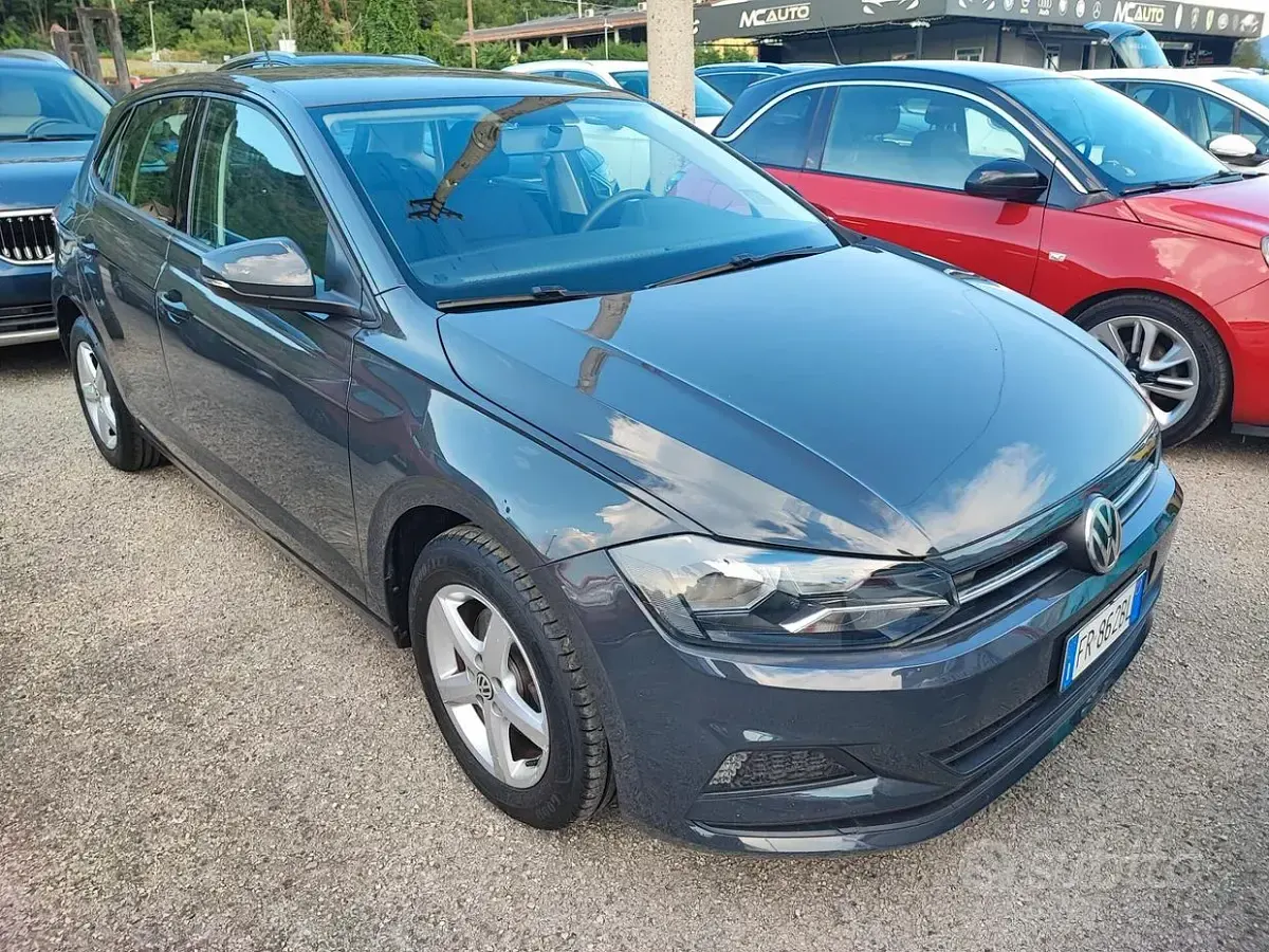 Usata VW Polo Highline 95 CV (69 kW) 2018 Grigio Utilitaria