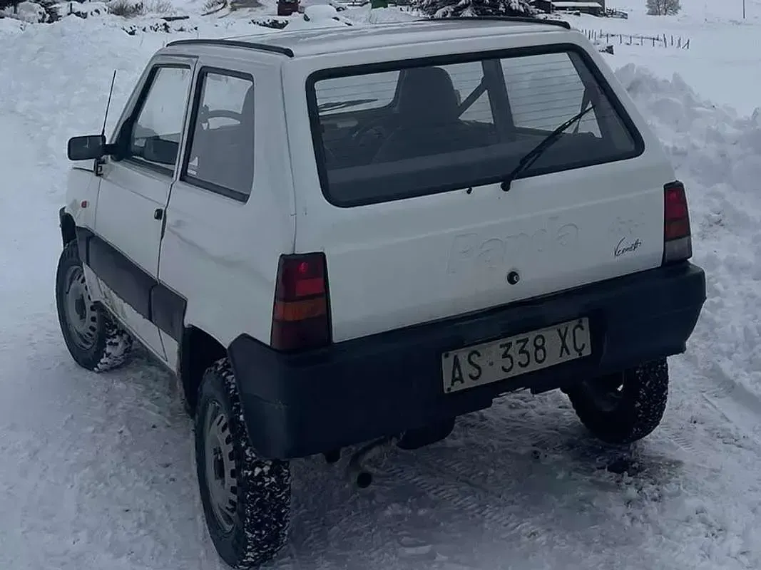 Usata Fiat Panda 4x4 54 CV (39 kW) 1997 Bianco Utilitaria