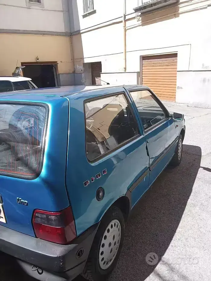 Usata Fiat Uno 45 CV (33 kW) 1993 Bluazzurro Utilitaria