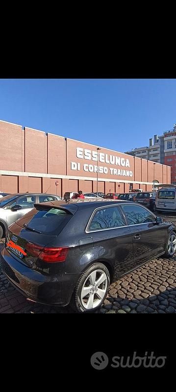 Usata Audi A3 Ambition 150 CV (110 kW) 2014 Nero Berlina