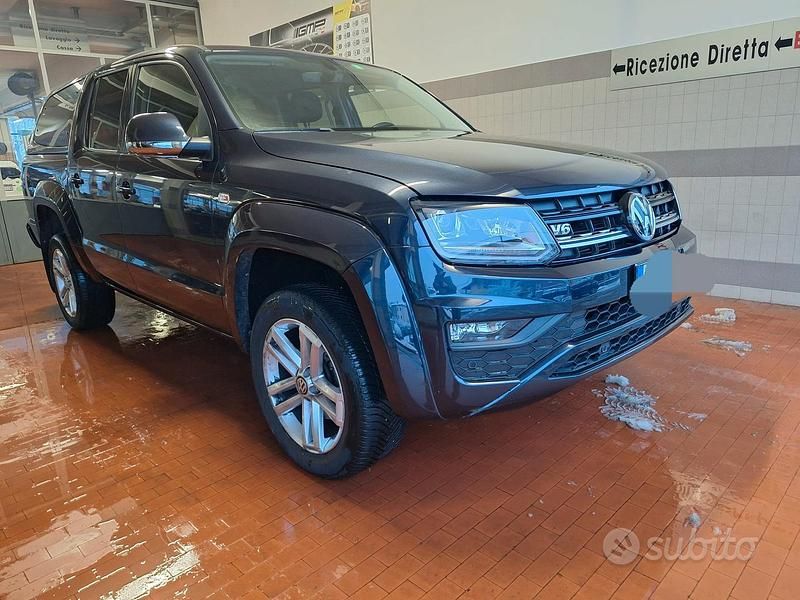 Begagnad VW Amarok 2020 Blå Pickup