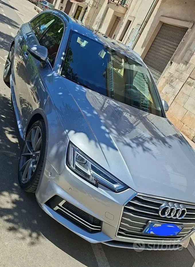 Usata Audi A4 S-Line 190 CV (139 kW) 2017 Grigio Station wagon