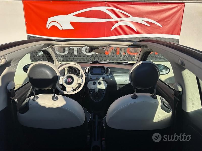 Usata Fiat 500C S 69 CV (50 kW) 2016 Grigio Cabrio