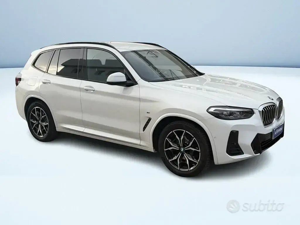 Usata BMW X3 M Sport 190 CV (139 kW) 2021 Bianco SUV