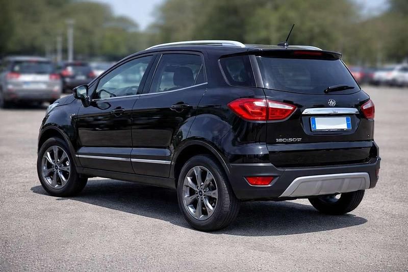 Usata Ford Ecosport Titanium 125 CV (91 kW) 2018 Nero SUV