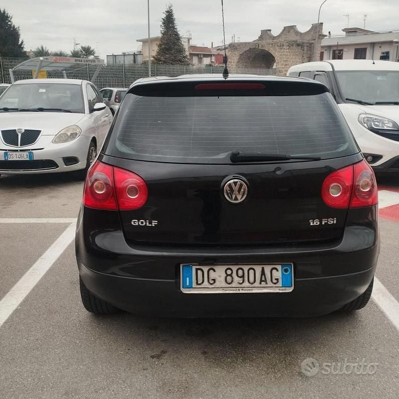 Usata VW Golf V 2007 Nero Berlina