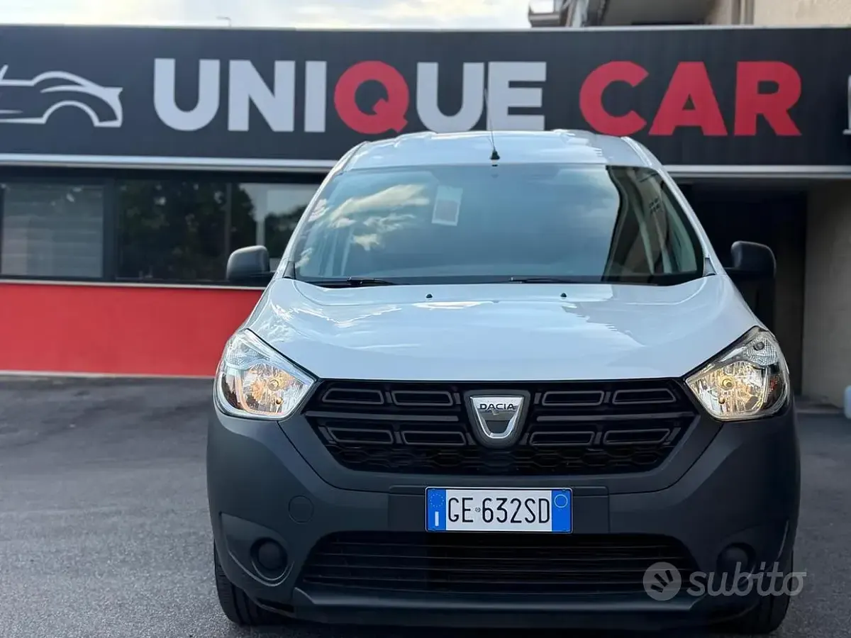 Usata Dacia Dokker 109 CV (80 kW) 2021 Bianco Monovolume