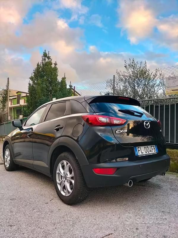Usata Mazda CX-3 105 CV (77 kW) 2017 Nero SUV