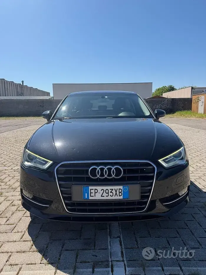 Usata Audi A3 Ambition 105 CV (77 kW) 2013 Nero Berlina