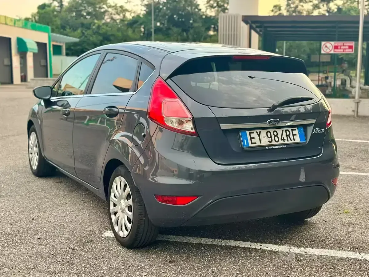 Usata Ford Fiesta Titanium 80 CV (58 kW) 2015 Grigio Utilitaria