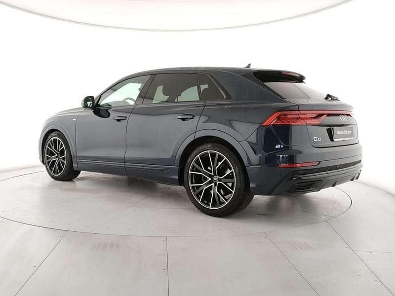 Usata Audi Q8 S-Line 286 CV (210 kW) 2023 Blu SUV