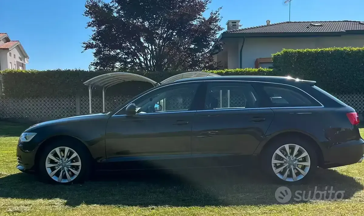 Usata Audi A6 245 CV (180 kW) 2014 Nero Station wagon