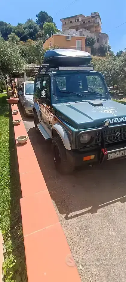 Usata Suzuki Samurai 69 CV (50 kW) 1997 Verde SUV