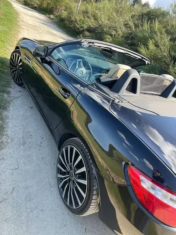 Usata Mercedes SLK200 184 CV (135 kW) 2011 Nero Cabrio