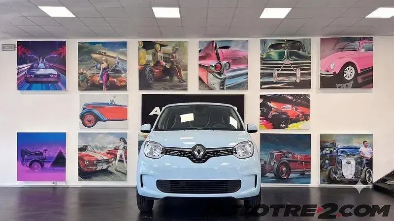 Usata Renault Twingo Zen 60 kW (82 CV) 2021 Blu Utilitaria