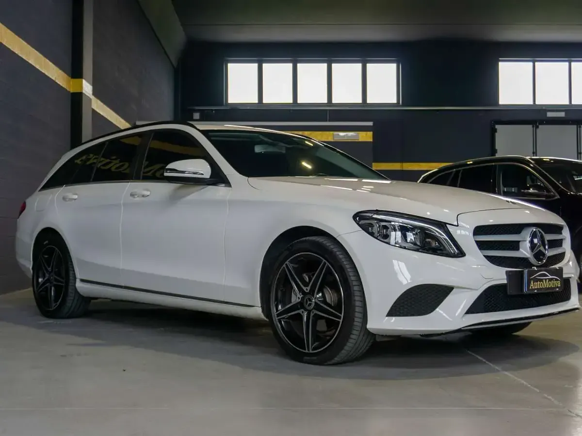 Usata Mercedes C220 194 CV (142 kW) 2020 Bianco Station wagon