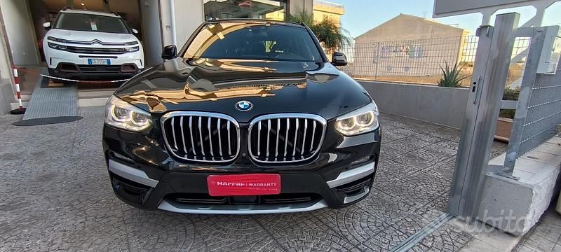 Usata BMW X3 xLine 190 CV (139 kW) 2021 Nero SUV