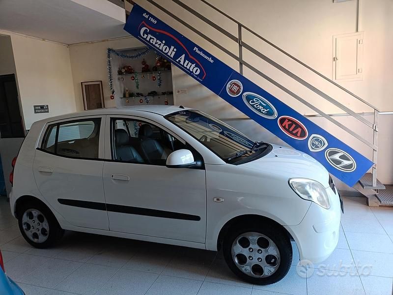 Usata Kia Picanto 62 CV (45 kW) 2010 Bianco Utilitaria