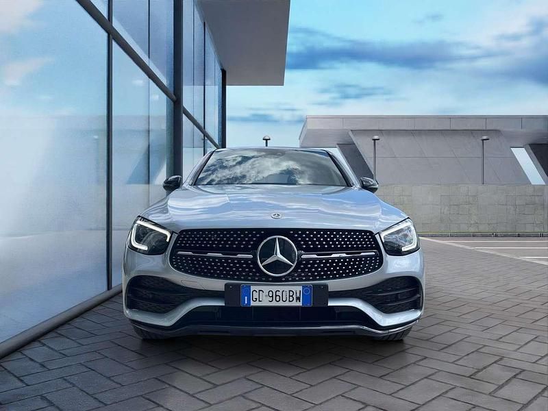 Usata Mercedes GLC220 Premium 194 CV (142 kW) 2020 Argento Coupé