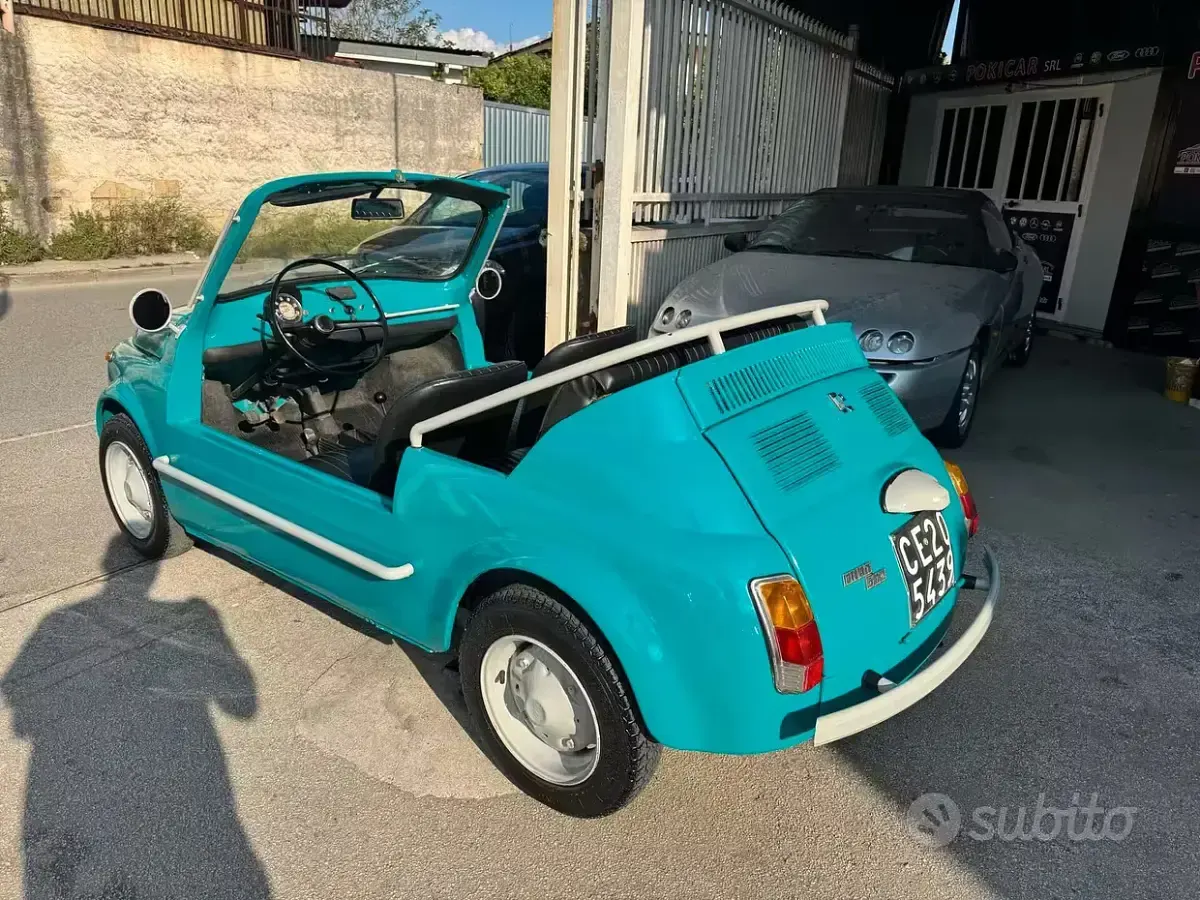 Usata Fiat 500 19 CV (13 kW) 1970 Blu Utilitaria