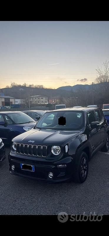 Usata Jeep Renegade Longitude 131 CV (96 kW) 2021 Nero SUV