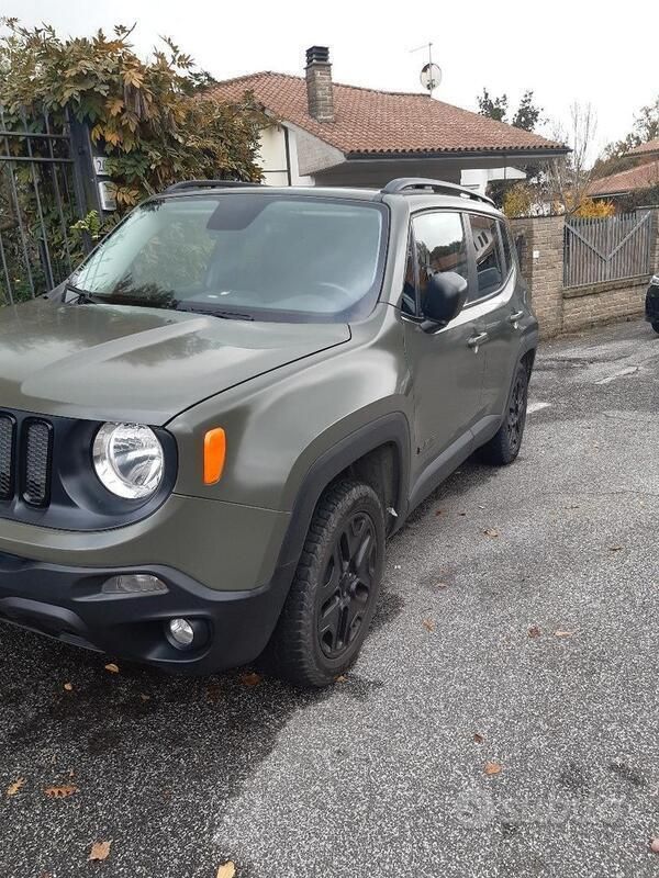 Usata Jeep Renegade 140 CV (102 kW) 2018 Verde SUV