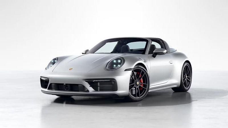 Usata Porsche 911 Targa 4 480 CV (353 kW) 2022 Argento Cabrio