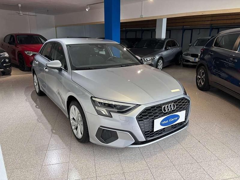 Usata Audi A3 Ambiente 150 CV (110 kW) 2020 Argento Berlina