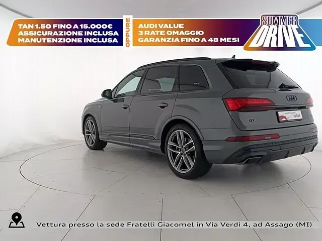 Usata Audi Q7 S-Line 286 CV (210 kW) 2025 Grigio daytona perla SUV