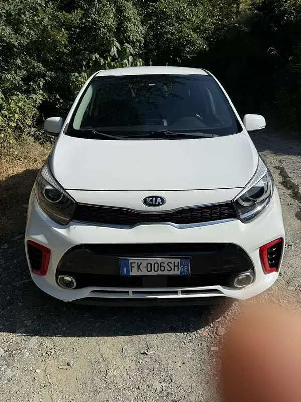 Usata Kia Picanto GT-Line 84 CV (61 kW) 2017 Bianco Utilitaria