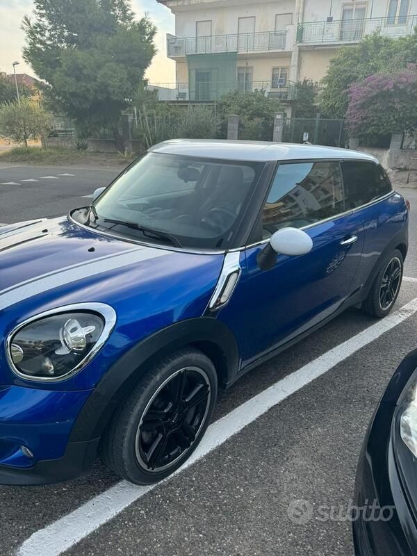 Usata Mini Paceman 2013 Blu Utilitaria