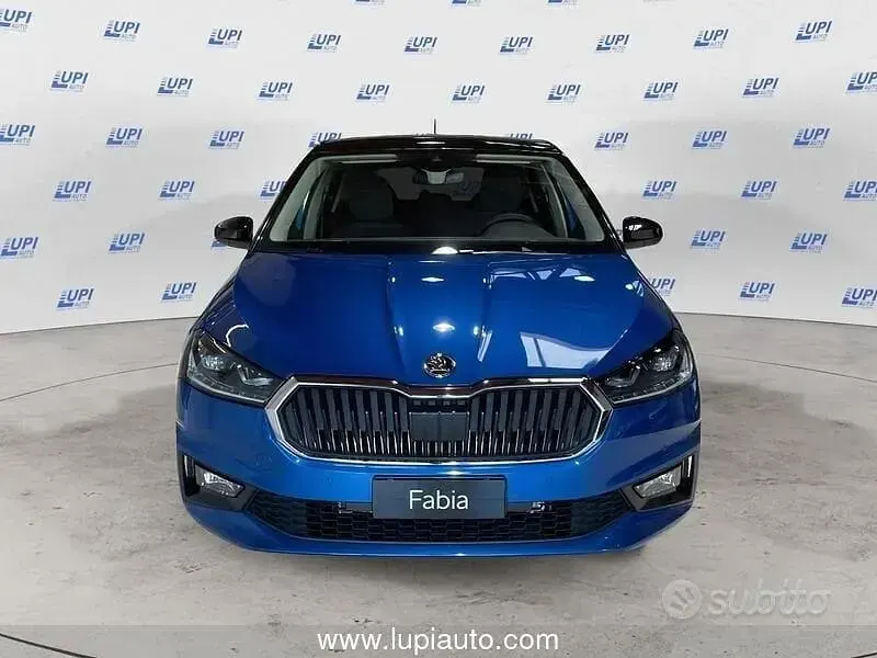 Nuova Skoda Fabia 95 CV (69 kW) 2026 Blu Utilitaria