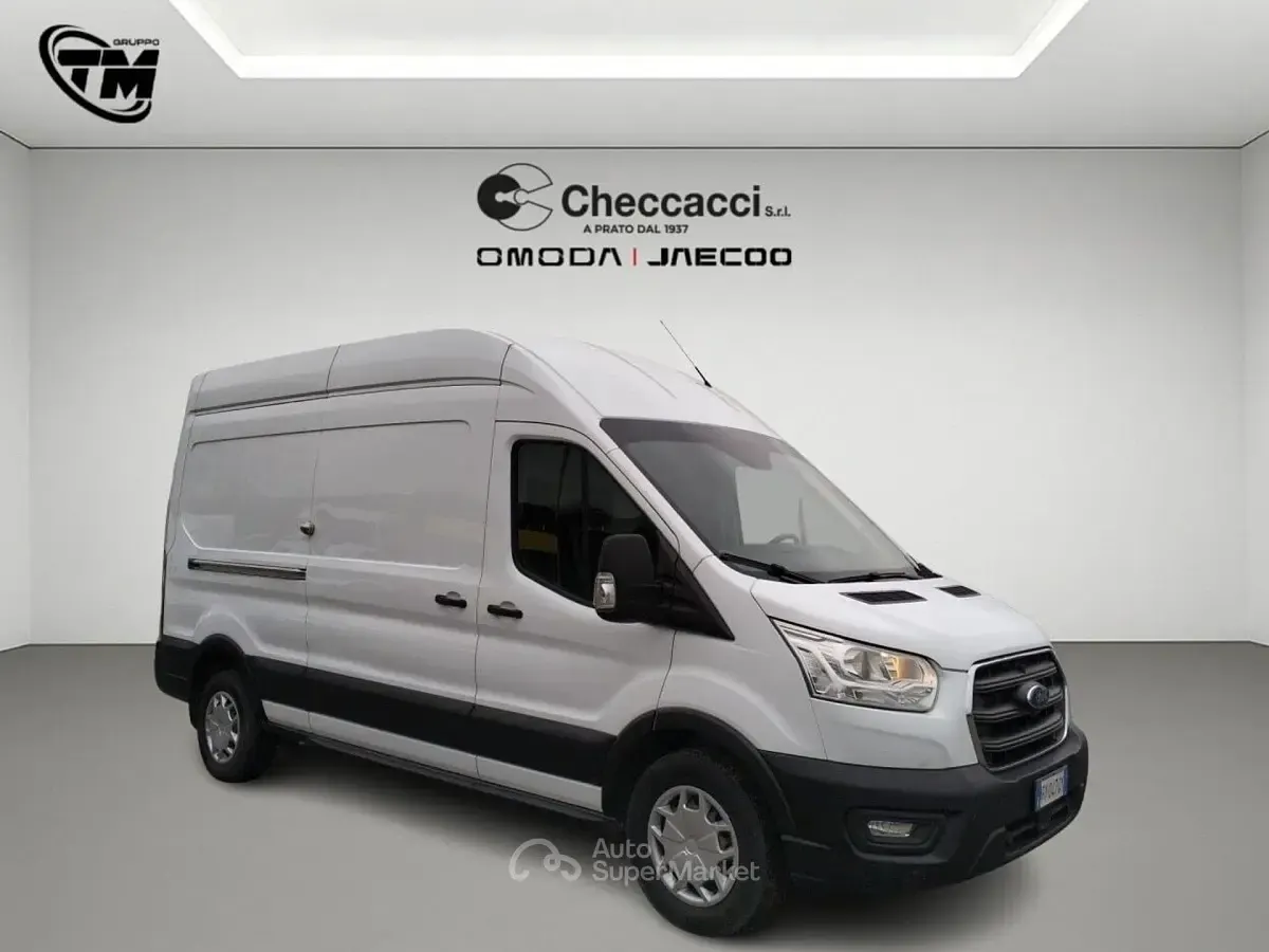 Occasion Ford Transit Trend 170 ch (125 kW) 2019 Blanc Berline