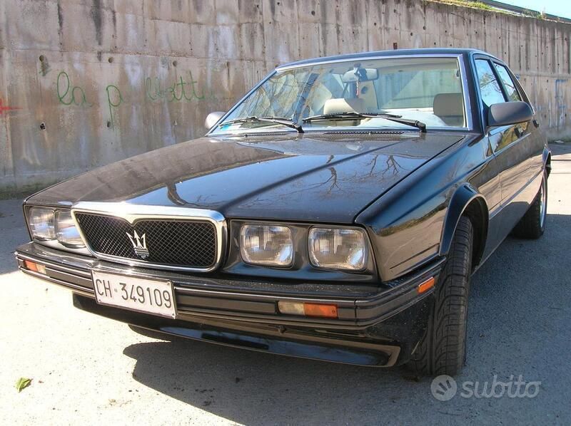 Usata Maserati Quattroporte 1988 Nero Berlina