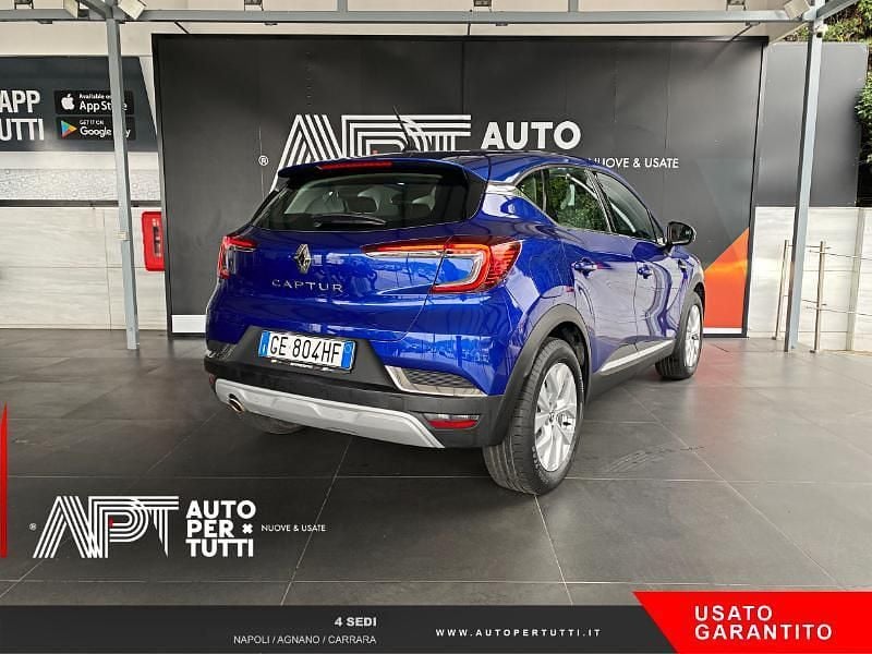 Usata Renault Captur Intens 131 CV (96 kW) 2021 Blu SUV
