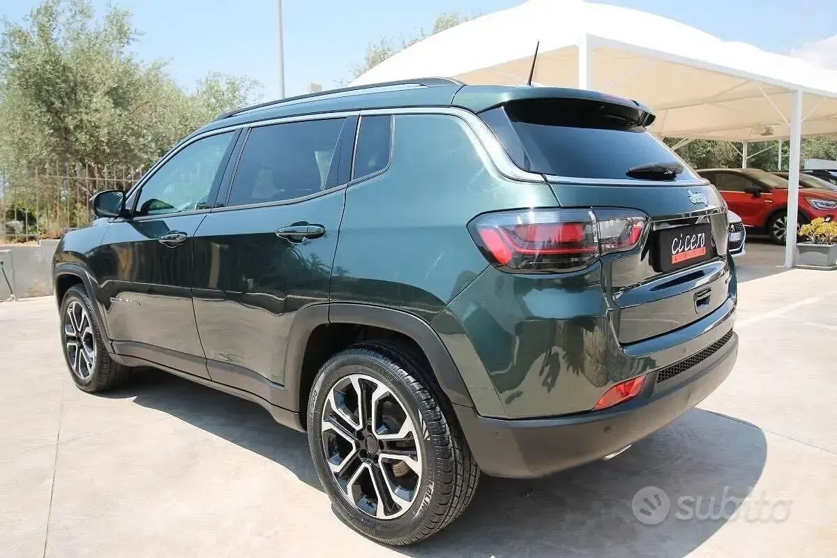 Usata Jeep Compass Limited 131 CV (96 kW) 2021 Verde SUV