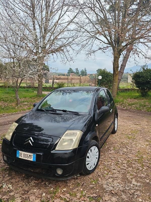 Usata Citroën C2 Elegance 70 CV (51 kW) 2007 Nero Utilitaria