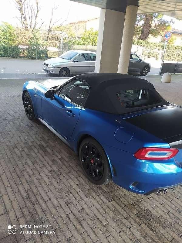 Usata Abarth 124 Spider 170 CV (125 kW) 2019 Blu/azzurro Cabrio