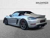 Nuova Porsche 718 Boxster 500 CV (367 kW) 2025 Argento Cabrio