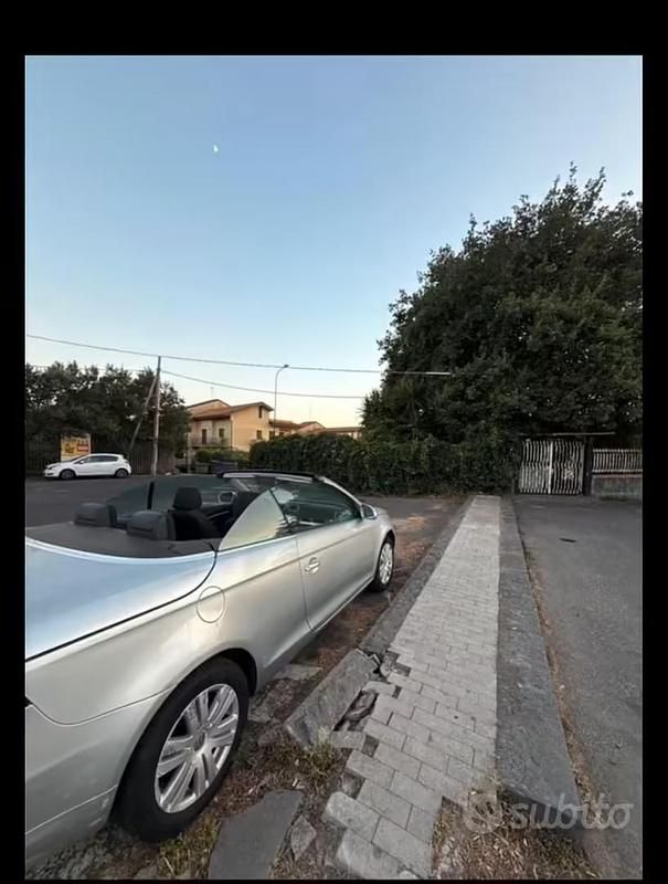 Usata VW Eos 210 CV (154 kW) 2007 Grigio Cabrio