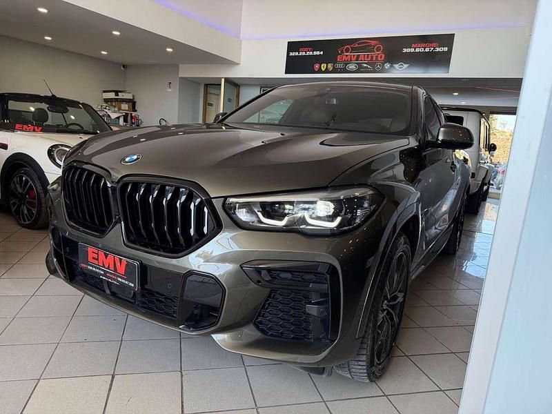 Usata BMW X6 M M Sport 286 CV (210 kW) 2022 Verde SUV