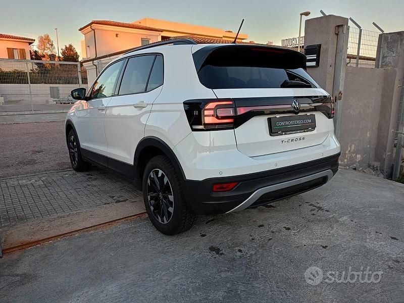 Usata VW T-Cross Style 115 CV (84 kW) 2021 Bianco SUV