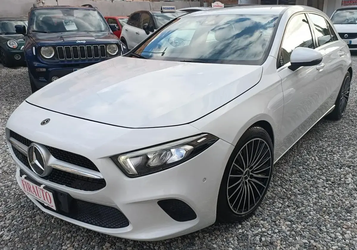 Usata Mercedes A180 Executive 116 CV (85 kW) 2019 Bianco Berlina