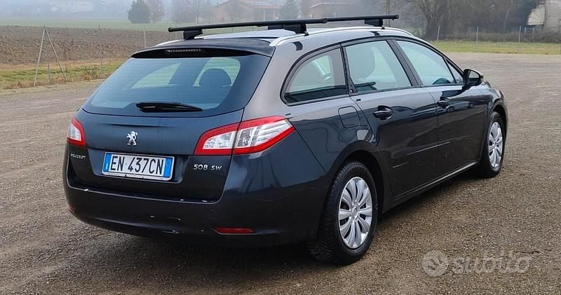 Usata Peugeot 508 Access 115 CV (84 kW) 2012 Nero Berlina