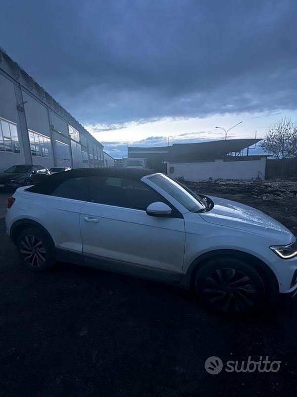 Usata VW T-Roc Cabriolet 2023 Bianco Cabrio