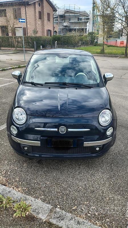 Usata Fiat 500 2009 Blu Cabrio